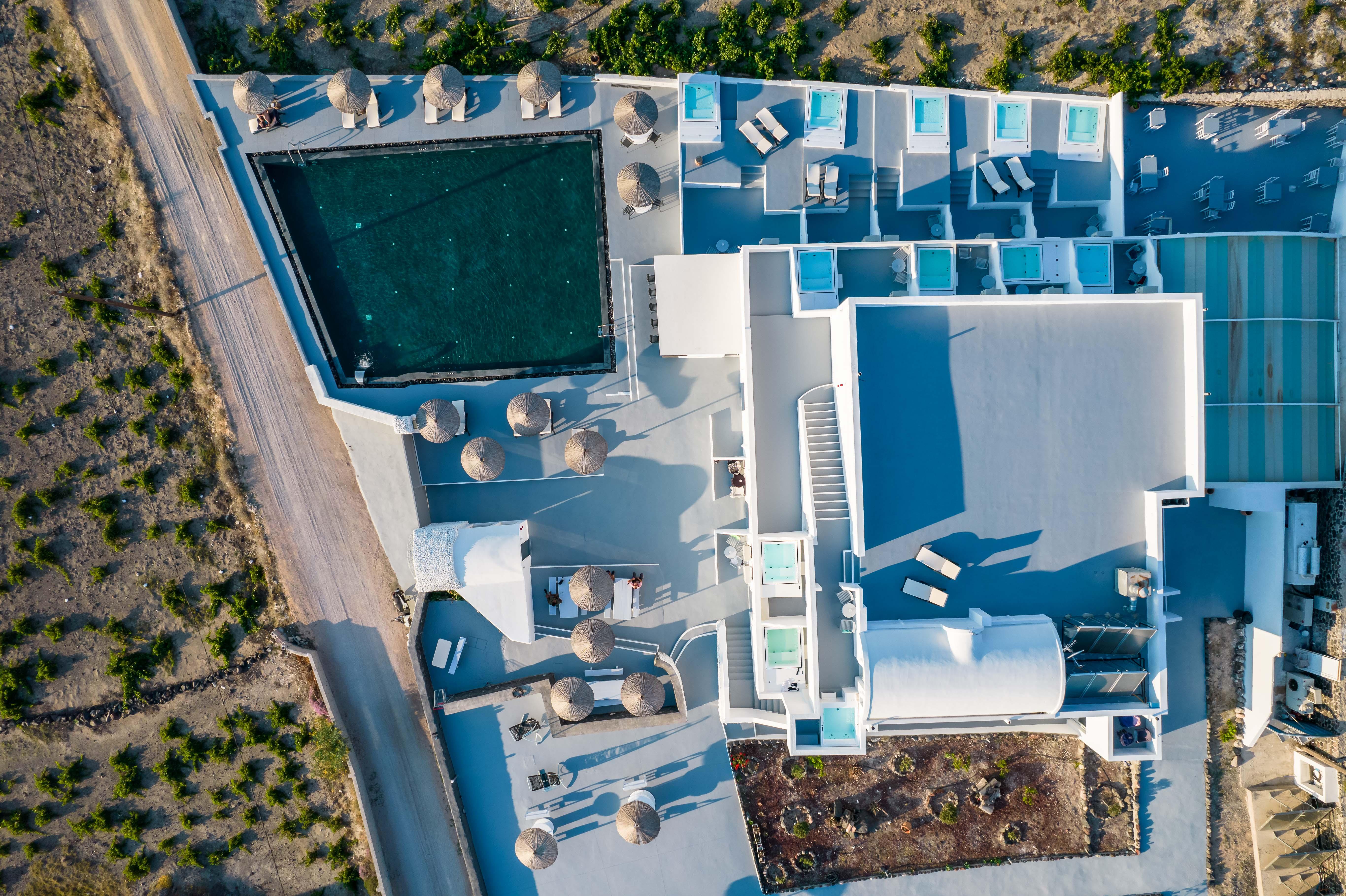 Serenita Luxury Suites Akrotiri  Bagian luar foto